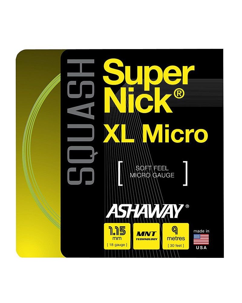 Naciąg do squasha SuperNick XL Micro - set