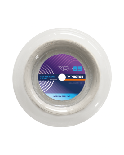 Naciąg do rakiety badmintonowej VICTOR VS 65 - rolka biała